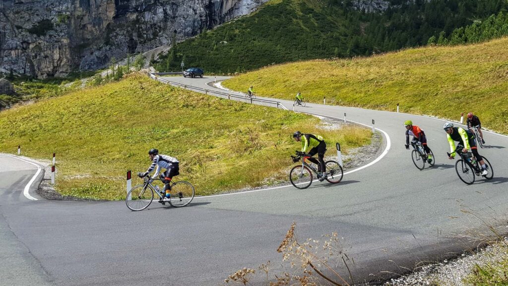 Downhill am Grödnerjoch