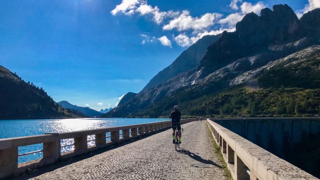 Stausee am Fedaia Pass