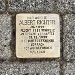 Stolperstein Albert Richter